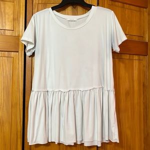White Entro Dressy Shirt Size: Medium